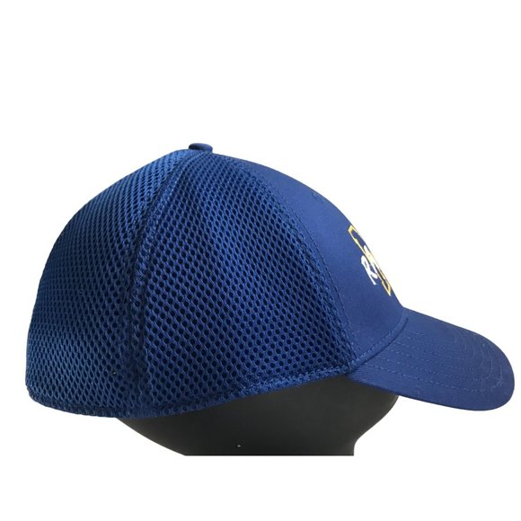 MV RAIDERS BLUE New Era Blue Stretch Baseball Cap Hat Lid - Picture 6 of 8